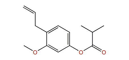 4-Allyl-3-methoxyphenyl 2-methylpropanoate